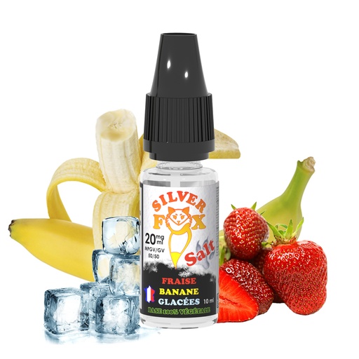 Fraise Banane Silver Fox 20mg