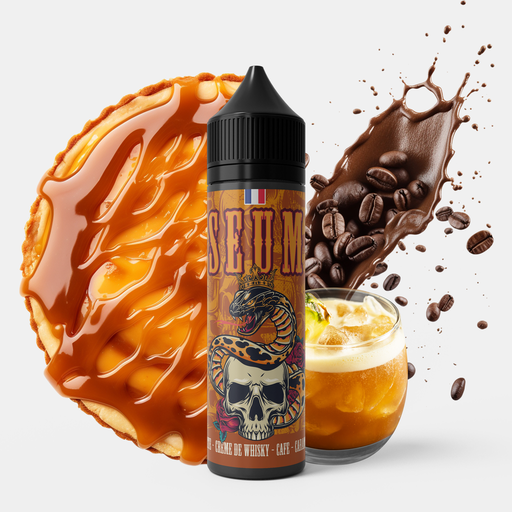 Tarte Crème de Whisky Café Caramel SEUM De Bobble Liquide 50ml 